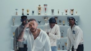 M. Pokora feat L2B, Trophée (clip), production MARAMEO
